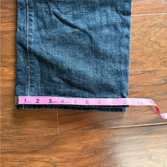 Men’s Levi’s Original 501 Stretch Dark Blue Denim Button fly Jeans-Size W38 L32 - Picture 9 of 10